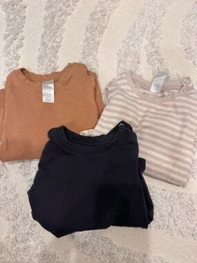 H&M set of 3 Long Sleeve Kids Tee